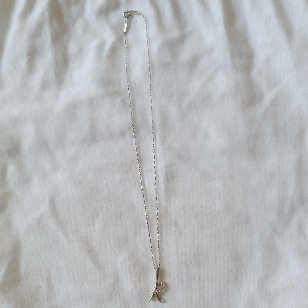 Tiffany & Co. Silver K Necklace